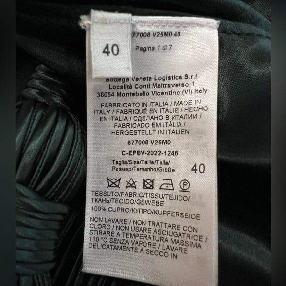 Bottega Veneta Chintz Tassle Gown Long Dress - Picture 12 of 14